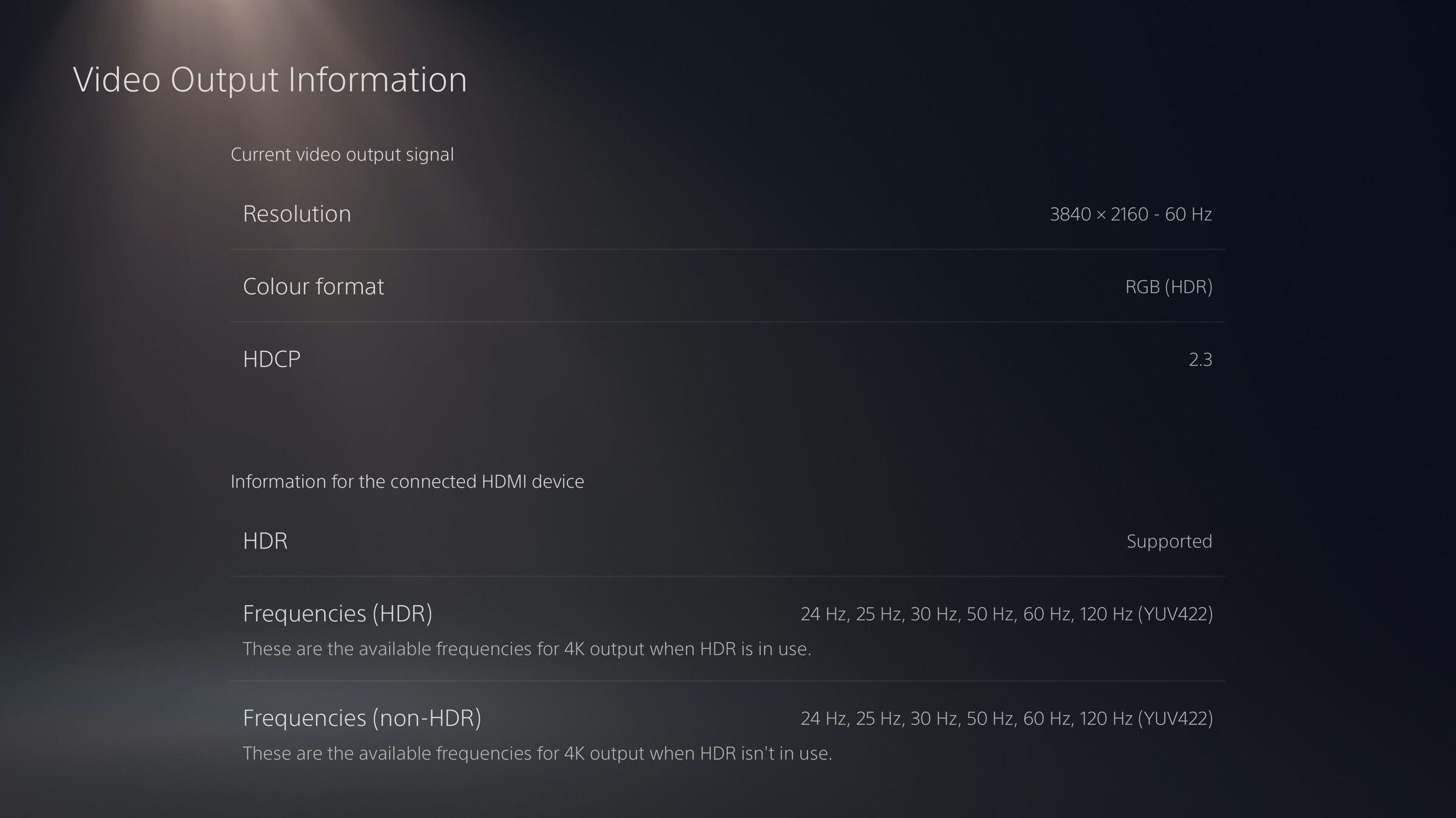 ps5 gaming monitor hdmi 2.1 setting